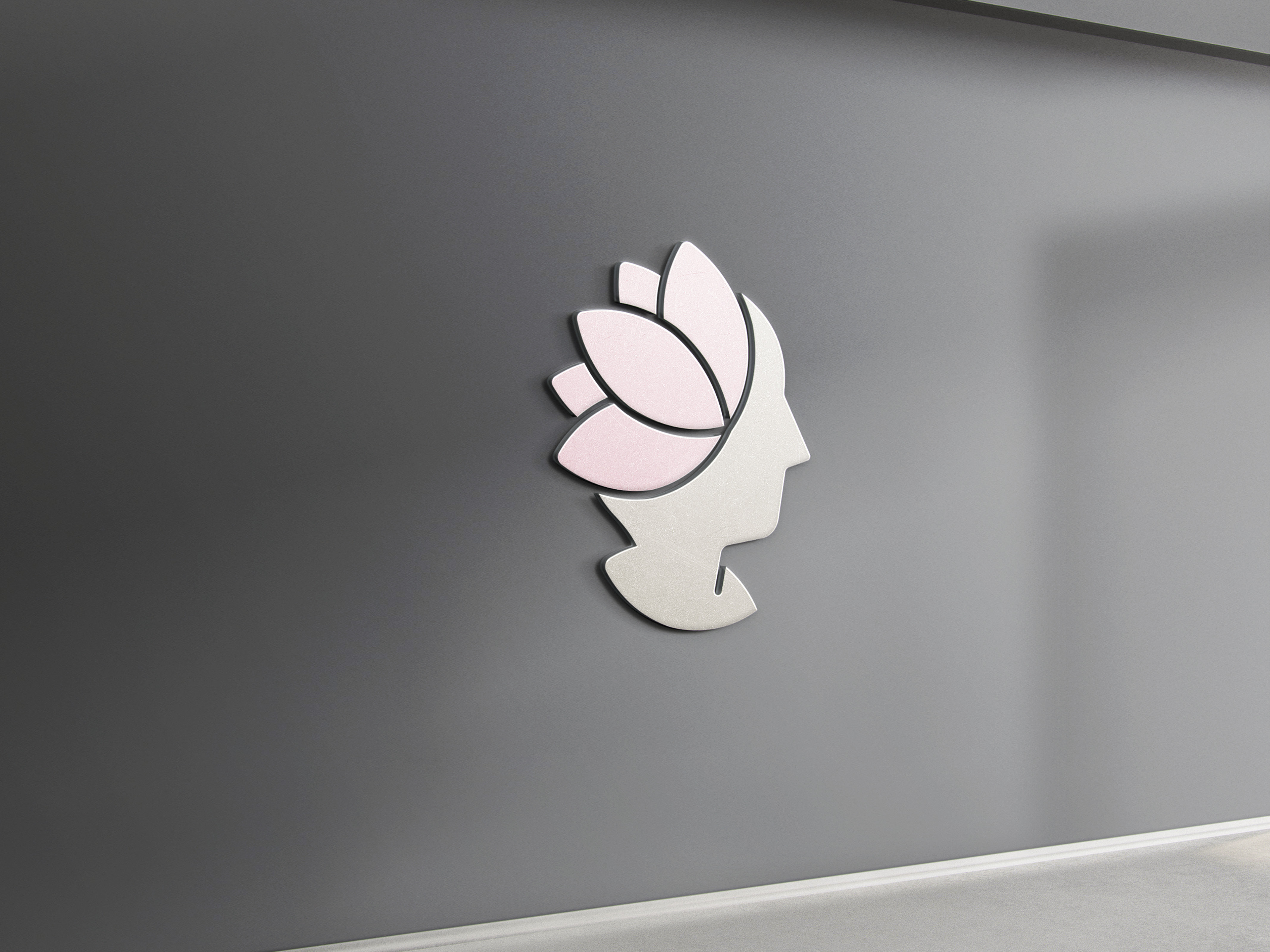 Indian Head Massage logo on wall